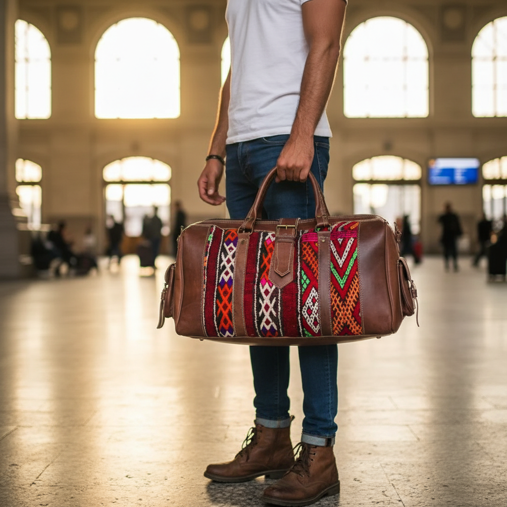 Biyadina Handcrafted Antique and Vintage Carpet Bags