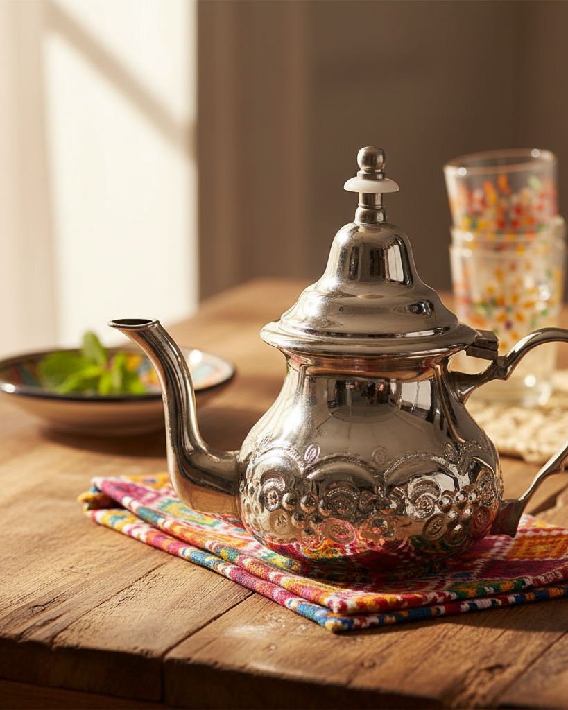 Biyadina Moroccan Teapot