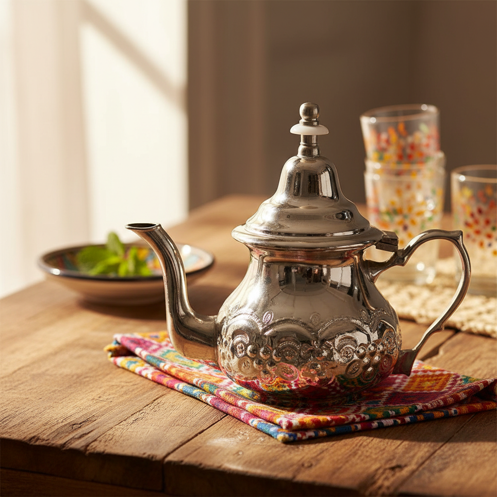 Biyadina Moroccan Teapot