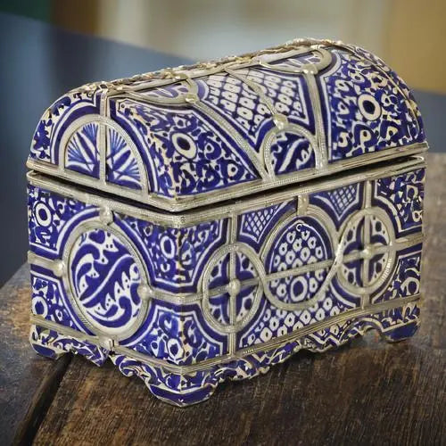 Biyadina Andalusia Ceramic Treasure Box Biyadina Store