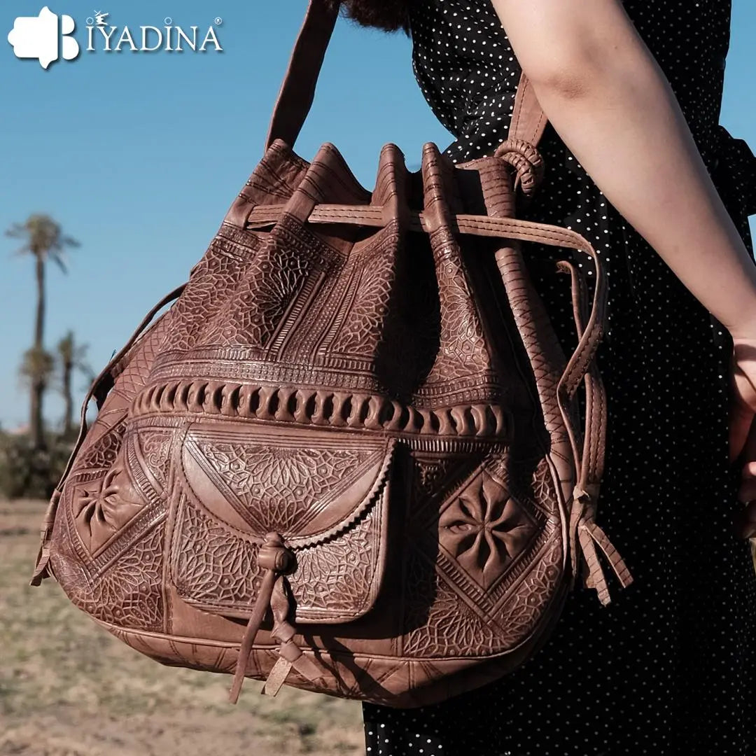 Biyadina Biyadina Handmade Leather Purse Biyadina Store
