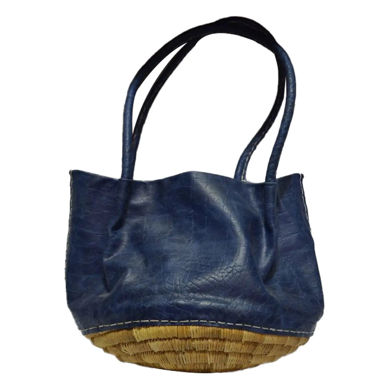 Biyadina Biyadina Store Handbag Purse - Blue - Stylish & Functional Travel Accessory - Premium Calfskin Leather - Multiple Compartments BiyadinaStore