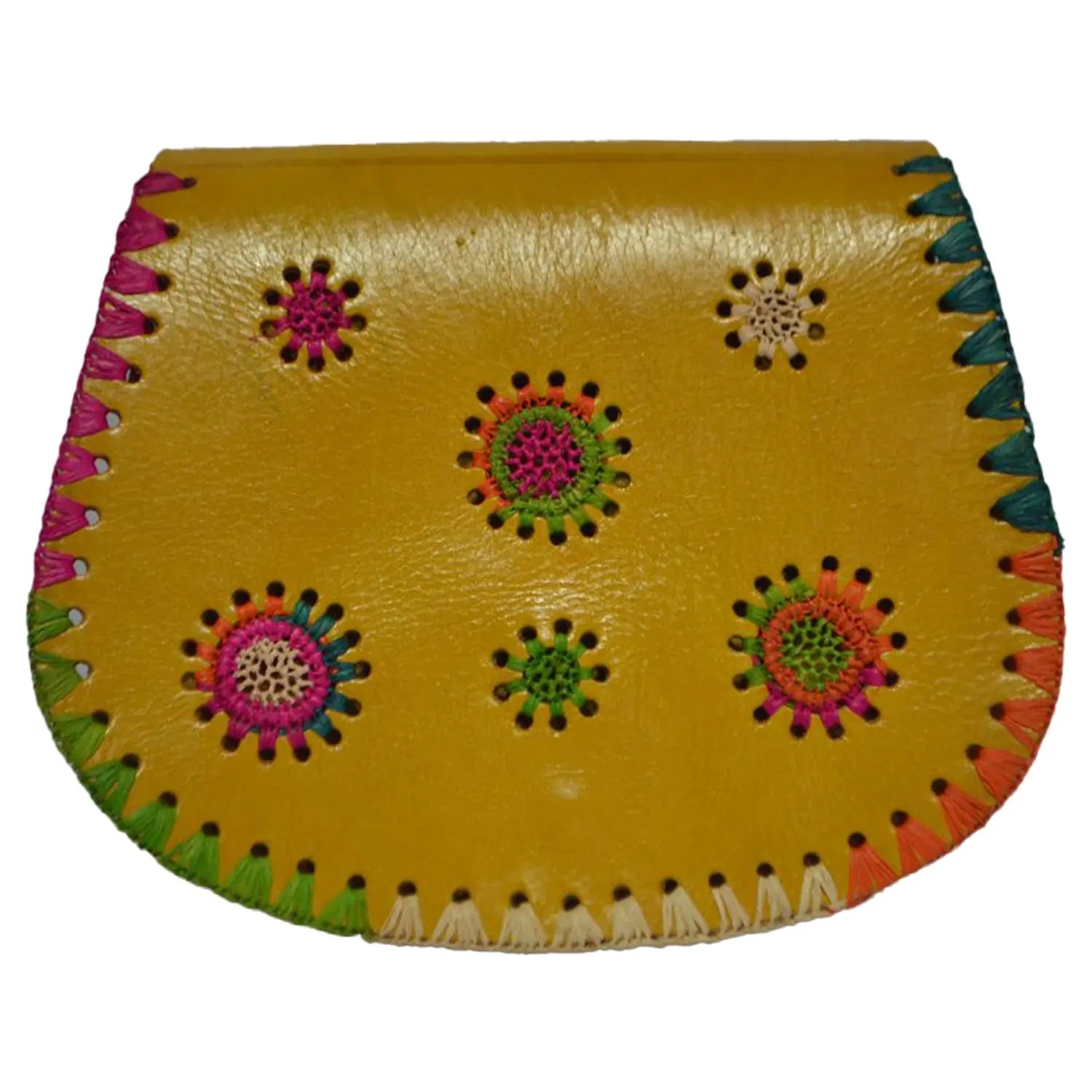 Biyadina Biyadina Store Handbag Purse - Gold - Stylish & Functional Travel Accessory - Premium Calfskin Leather Colorful Design - Multiple Compartments BiyadinaStore