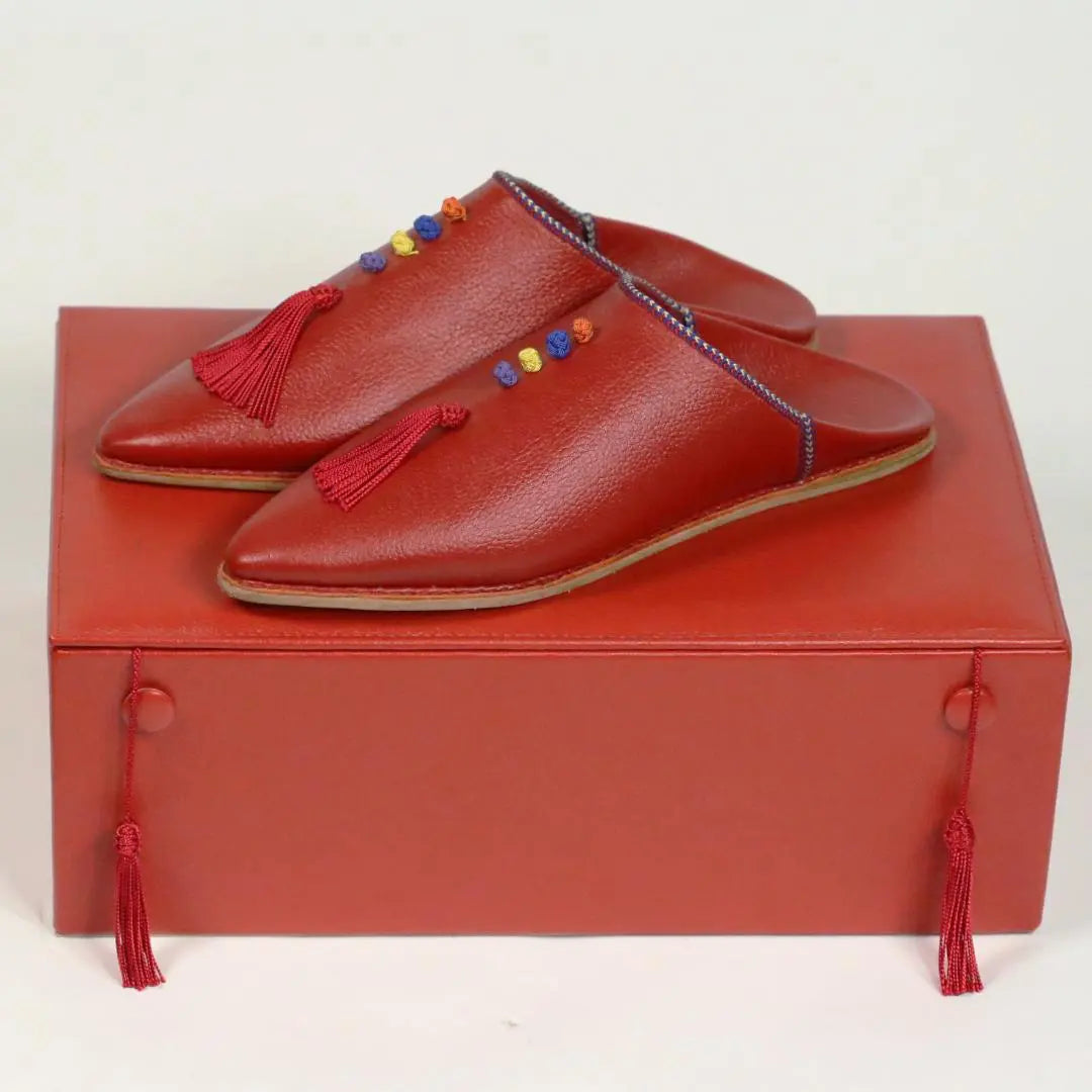 Biyadina Coloria Leather Slippers for Women Biyadina Store