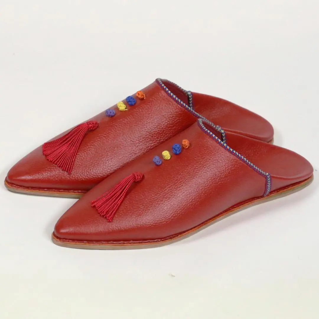 Biyadina Coloria Leather Slippers for Women Biyadina Store