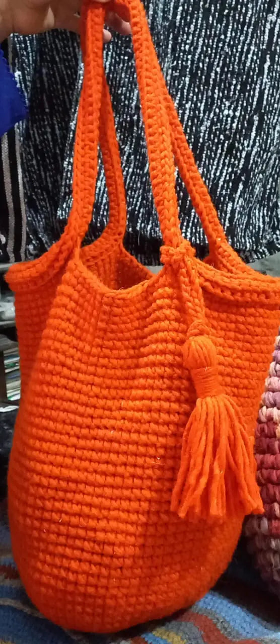 Biyadina Crochet Tote Handbag Pattern | New Collection 2024 For Women Biyadina Store