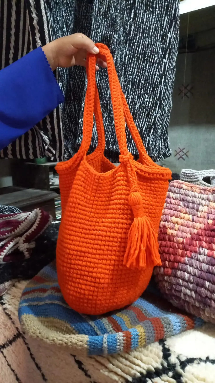 Biyadina Crochet Tote Handbag Pattern | New Collection 2024 For Women Biyadina Store