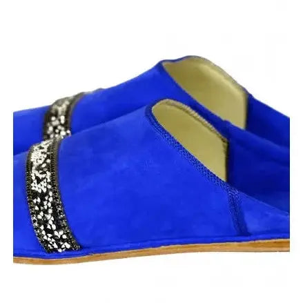 Biyadina Decorated suede slipper Biyadina Store