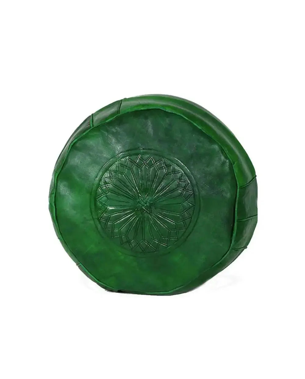 Biyadina High-Quality Moroccan Leather Ottoman Biyadina Store