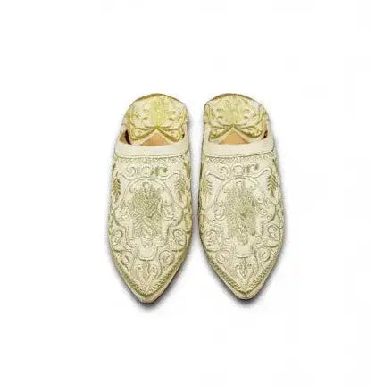 Biyadina Leather slippers - Traditional slipper (Cherbil) Biyadina Store