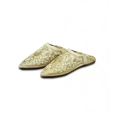 Biyadina Leather slippers - Traditional slipper (Cherbil) Biyadina Store