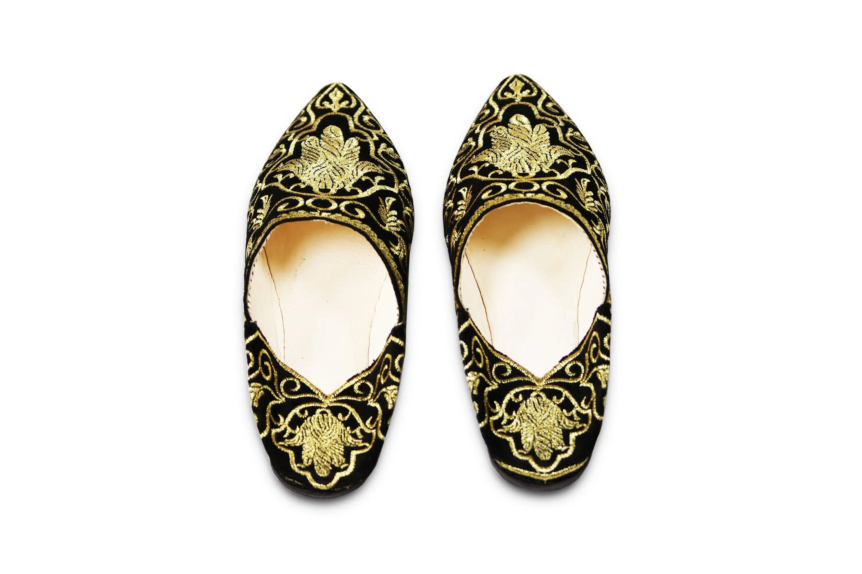 Biyadina Leather slippers - Traditional slipper (Cherbil) Biyadina Store