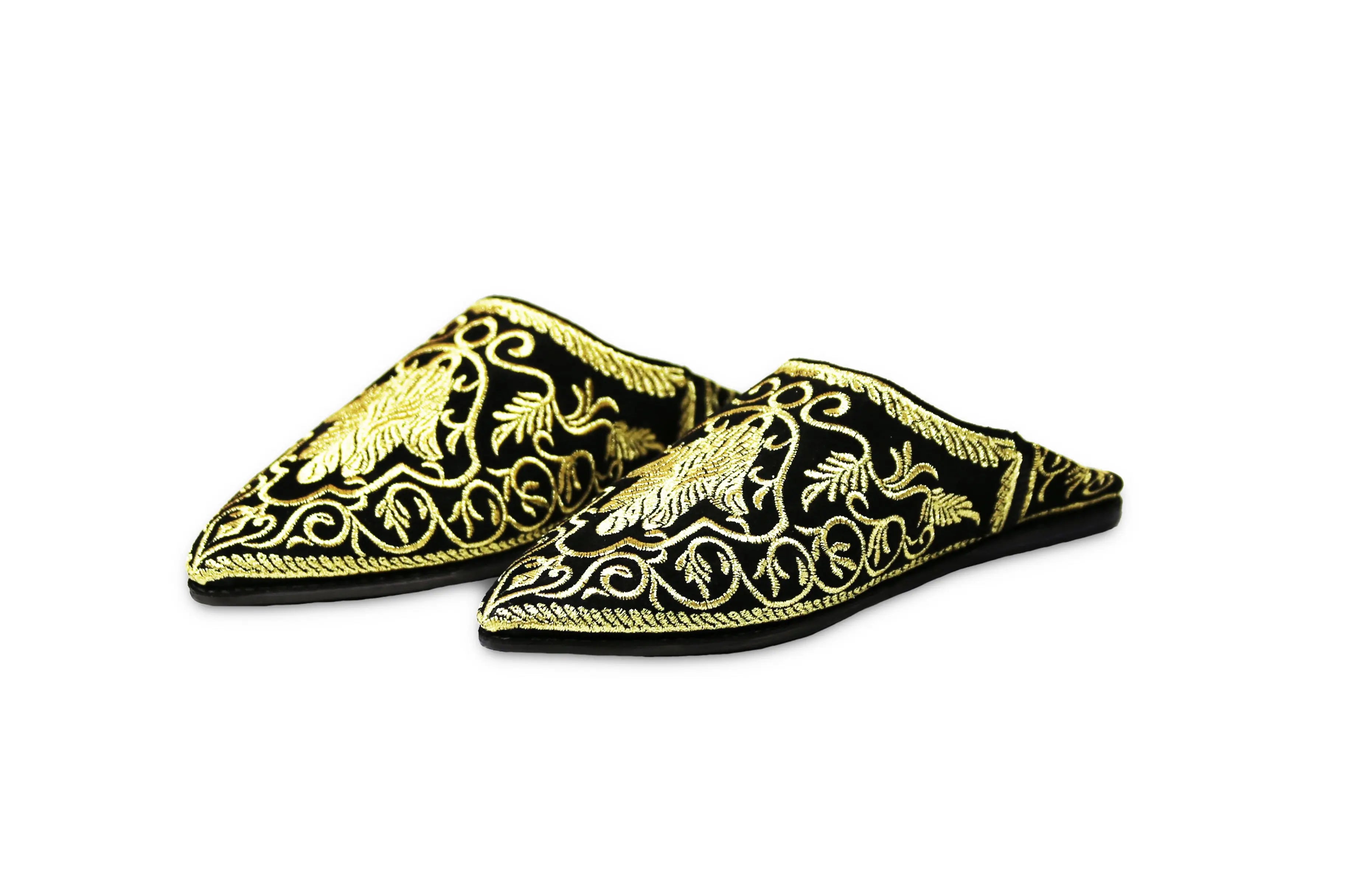 Biyadina Leather slippers - Traditional slipper (Cherbil) Biyadina Store