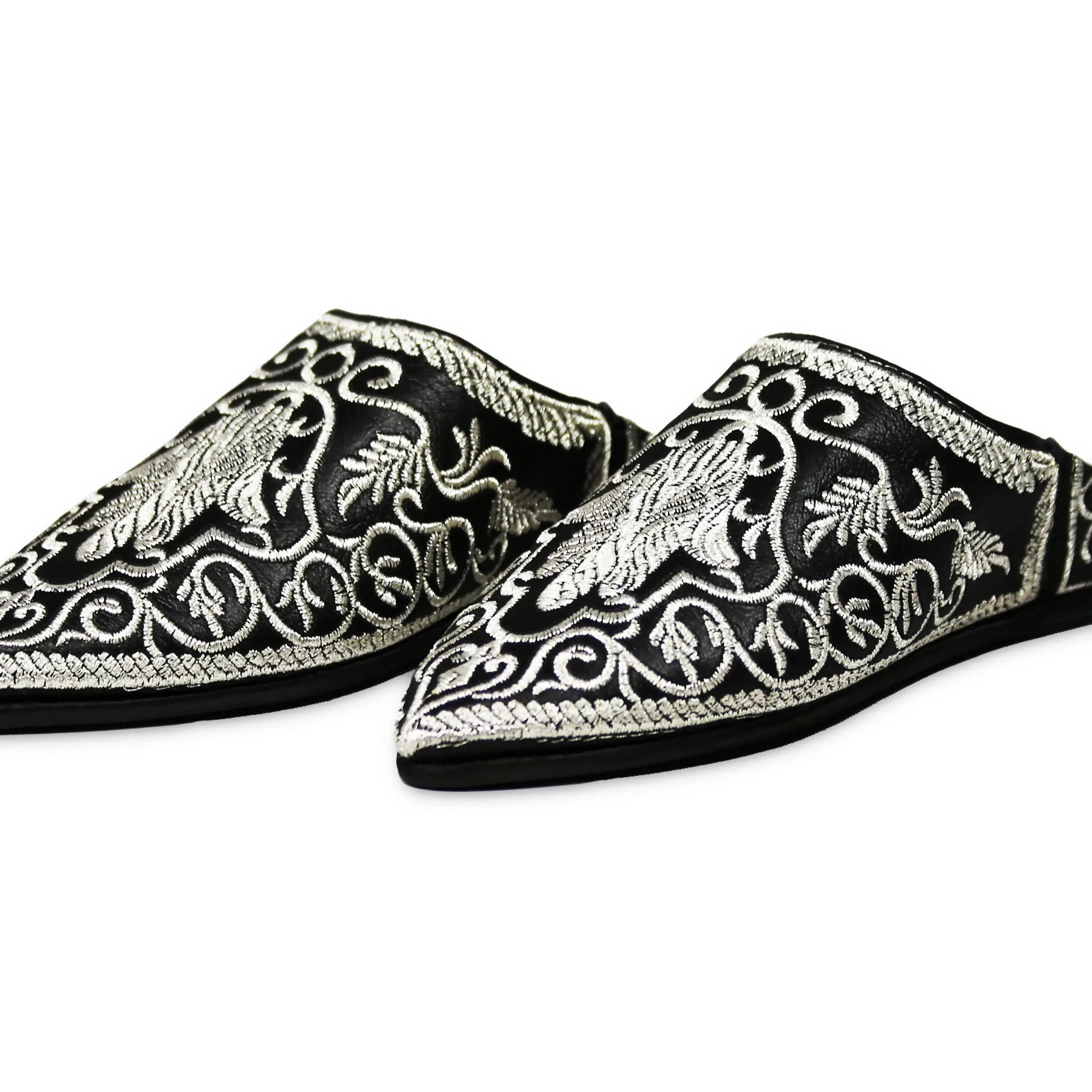 Biyadina Leather slippers - Traditional slipper (Cherbil) Biyadina Store