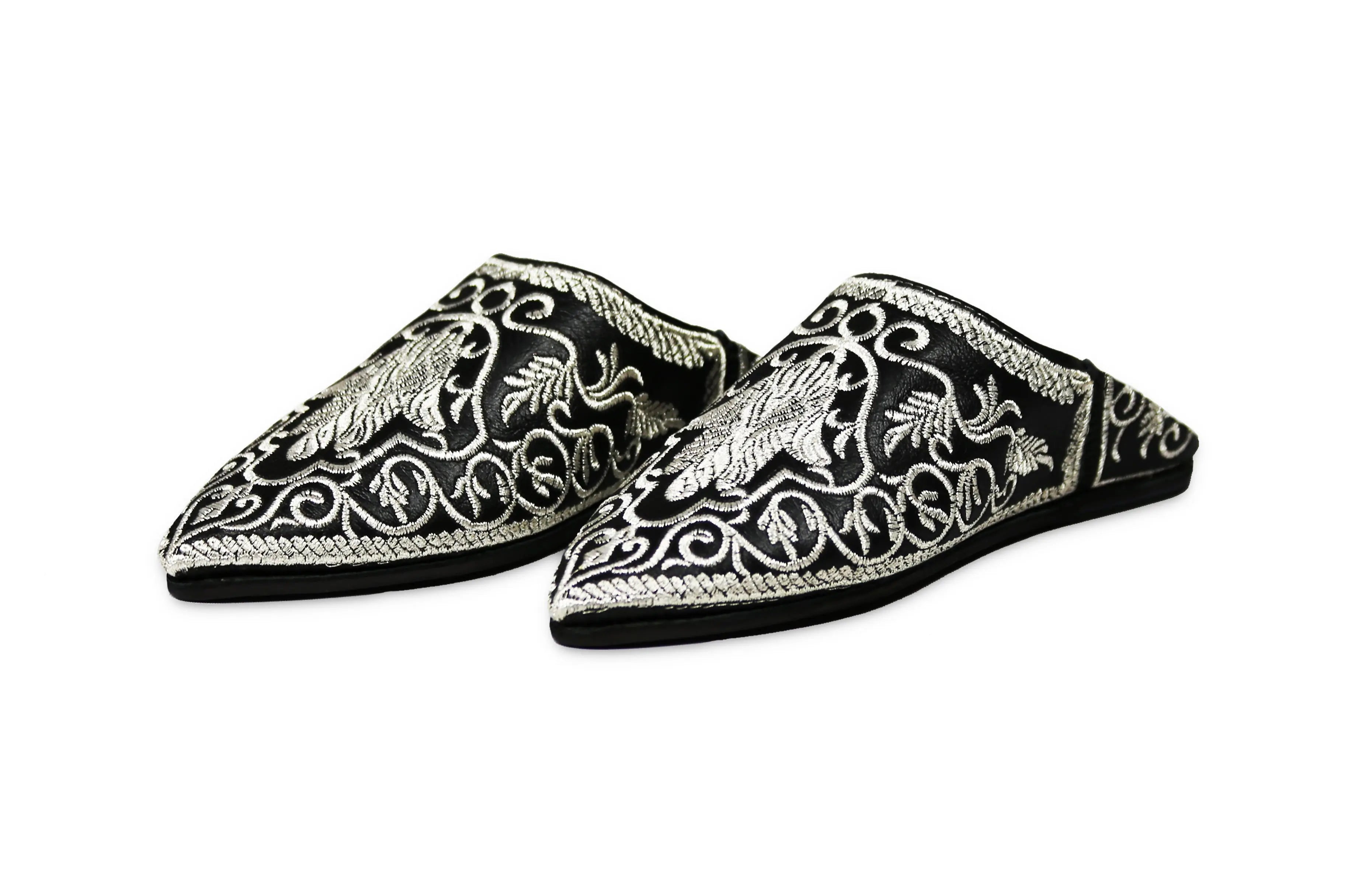 Biyadina Leather slippers - Traditional slipper (Cherbil) Biyadina Store