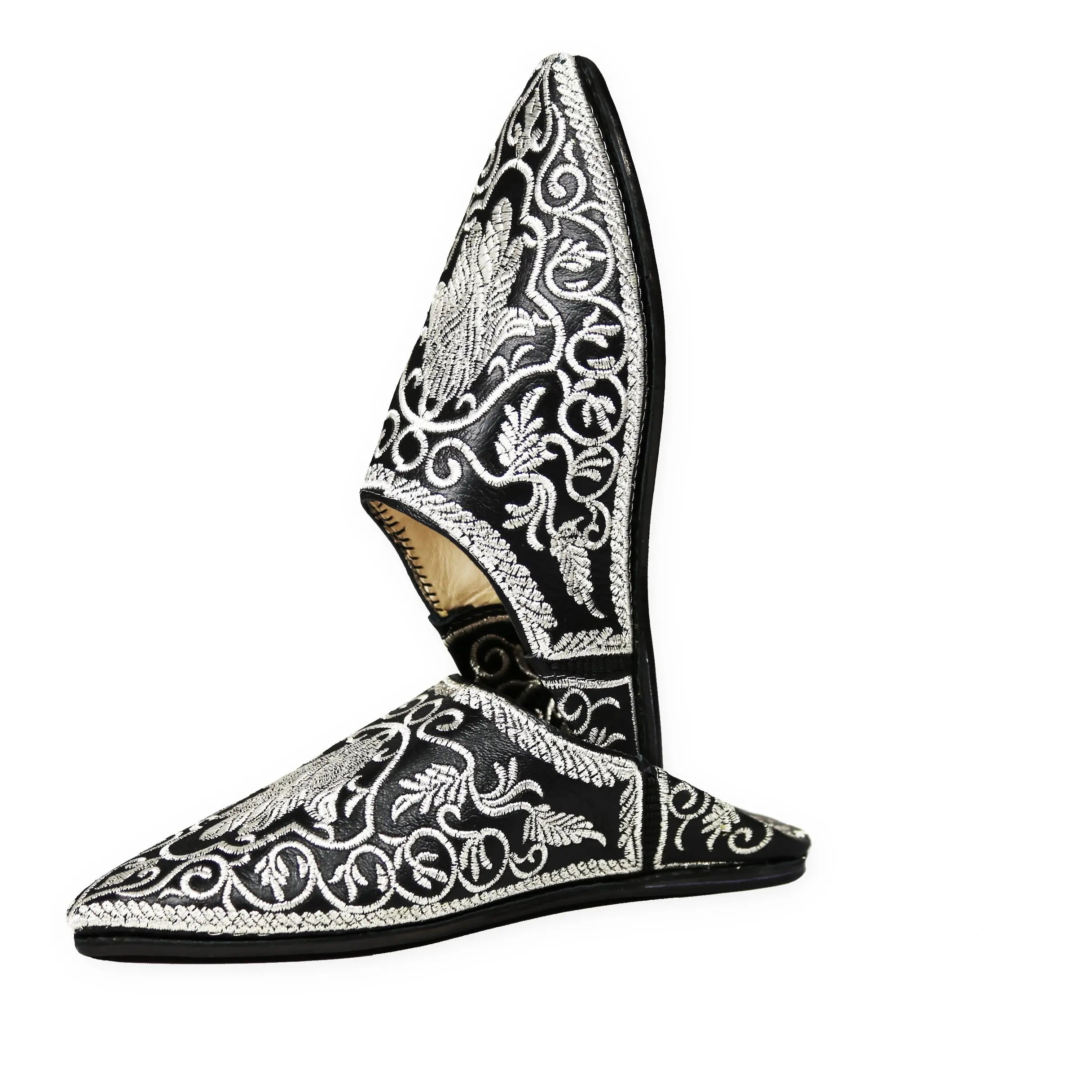 Biyadina Leather slippers - Traditional slipper (Cherbil) Biyadina Store