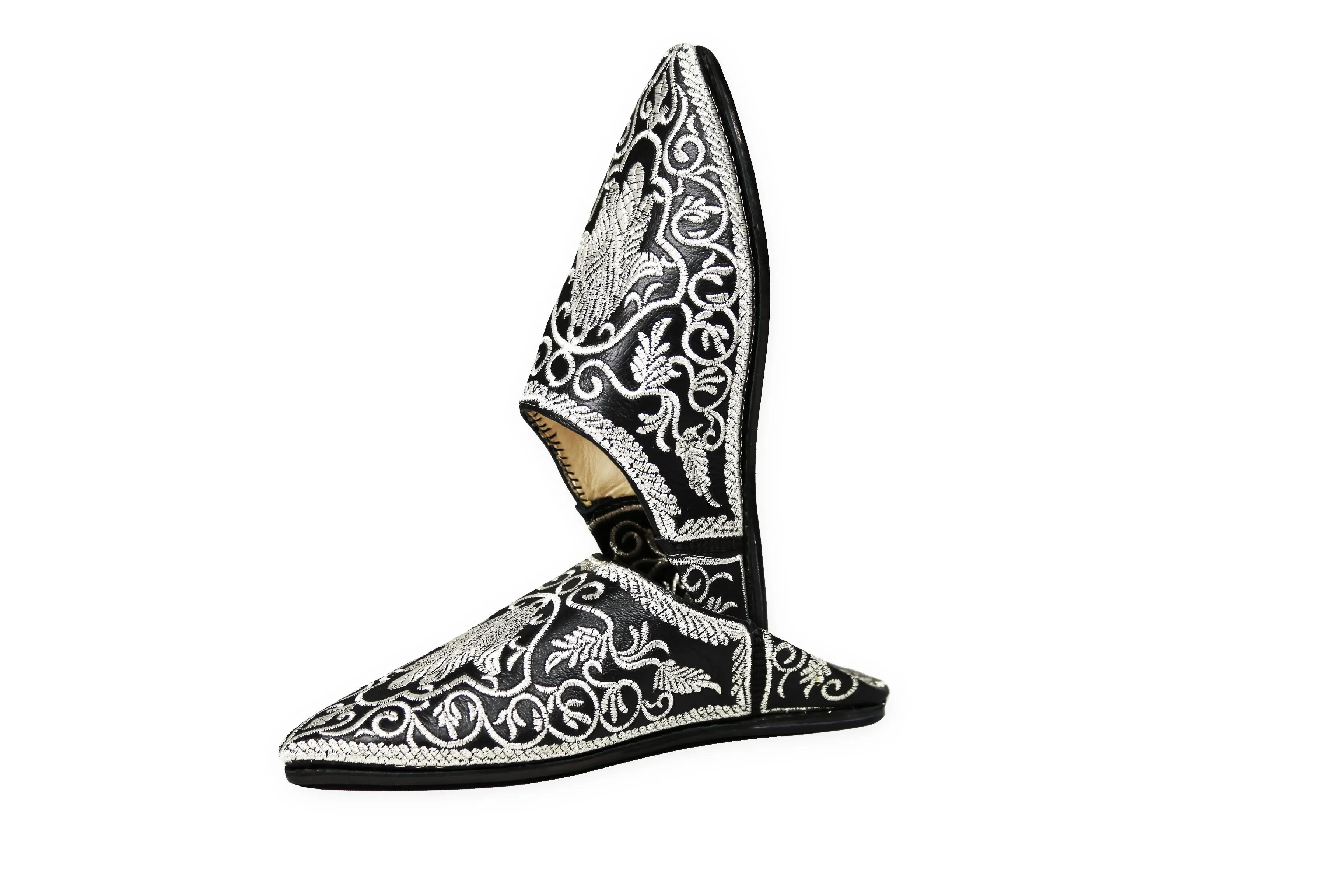 Biyadina Leather slippers - Traditional slipper (Cherbil) Biyadina Store