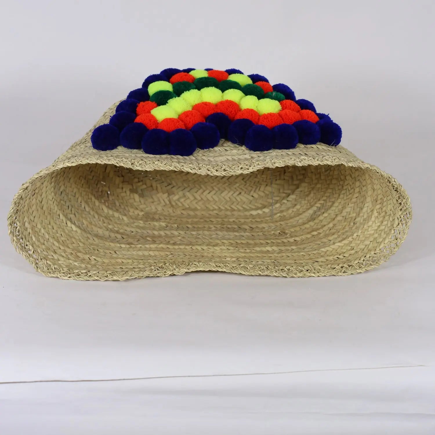 Biyadina Moroccan Palm Leaf Basket BiyadinaStore