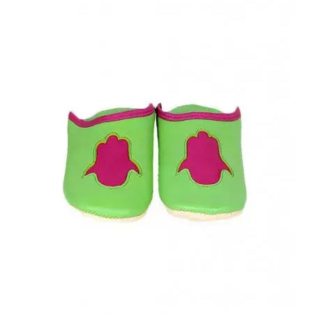 Biyadina Moroccan Slippers decorated with Khmissa Biyadina Store