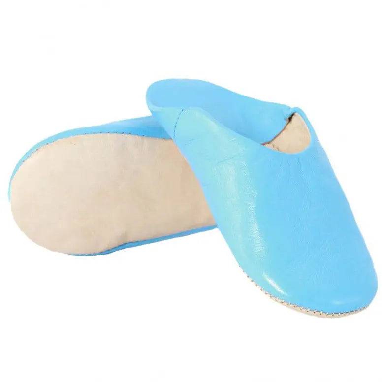 Biyadina Moroccan leather slippers Biyadina Store