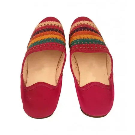 Biyadina Multicolored leather and wool slippers Biyadina Store