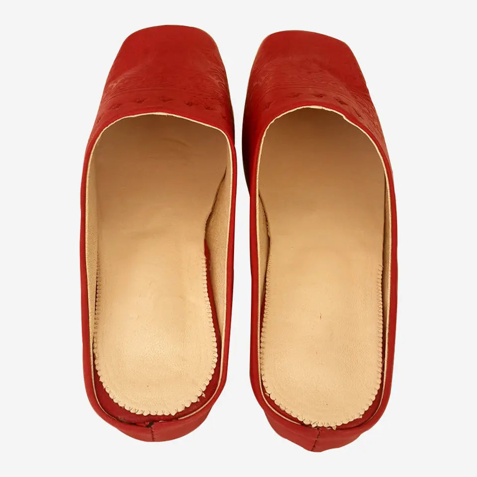 Biyadina Oriental shoe, heeled, engraved Biyadina Store