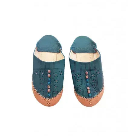 Biyadina Oriental shoe, round, engraved Biyadina Store