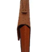 Biyadina Ostrich leather Ostrich BRIEFCASE Biyadina Store