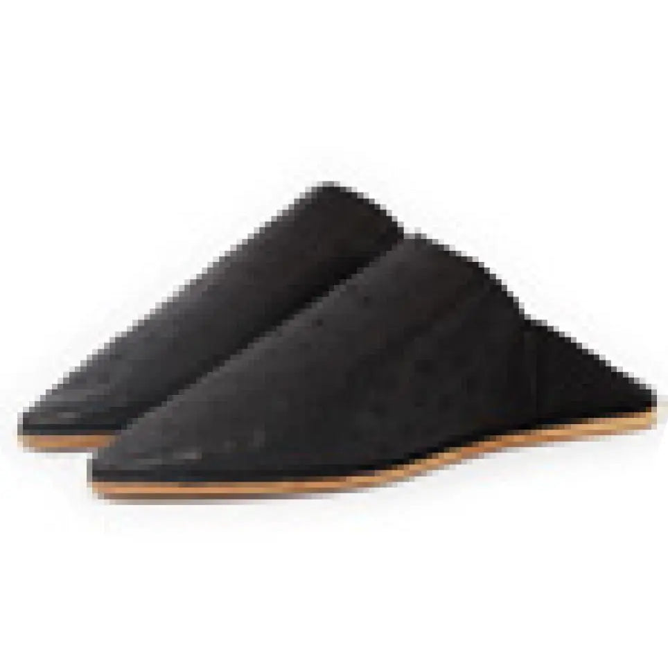 Biyadina Ostrich leather Slippers Biyadina Store