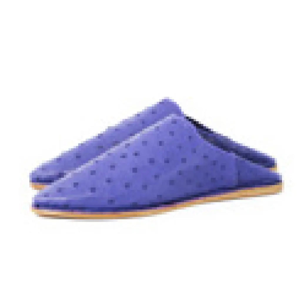 Biyadina Ostrich leather Slippers Biyadina Store