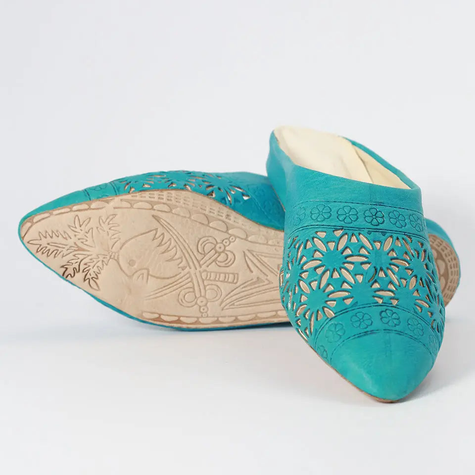 Biyadina Pointed babouche slipper Biyadina Store