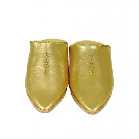 Biyadina Pointed leather slipper Biyadina Store