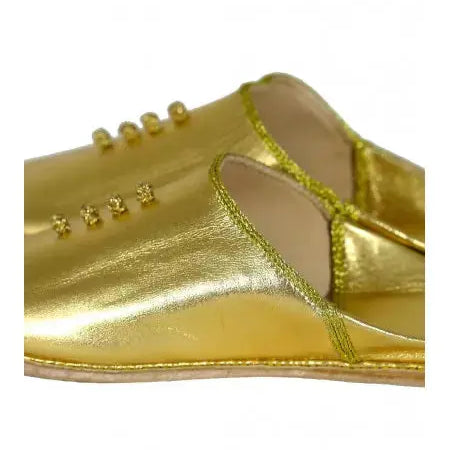 Biyadina Pointed leather slipper Biyadina Store