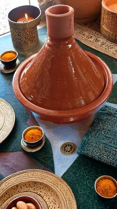 Biyadina Simple terracotta tagine BiyadinaStore