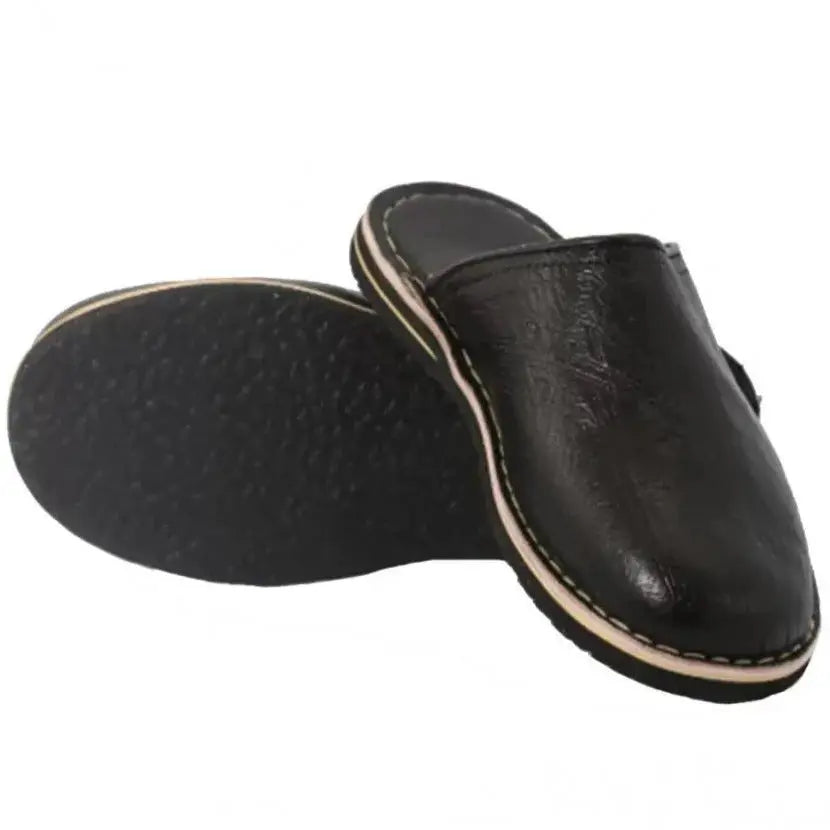 Biyadina Soft Leather Slippers Biyadina Store