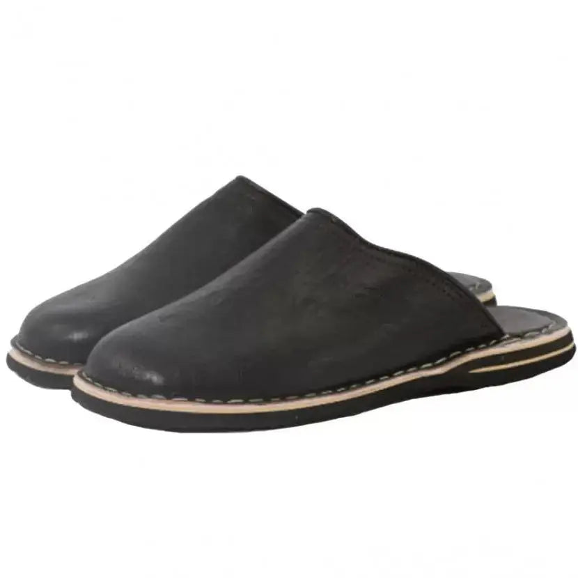 Biyadina Soft Leather Slippers Biyadina Store