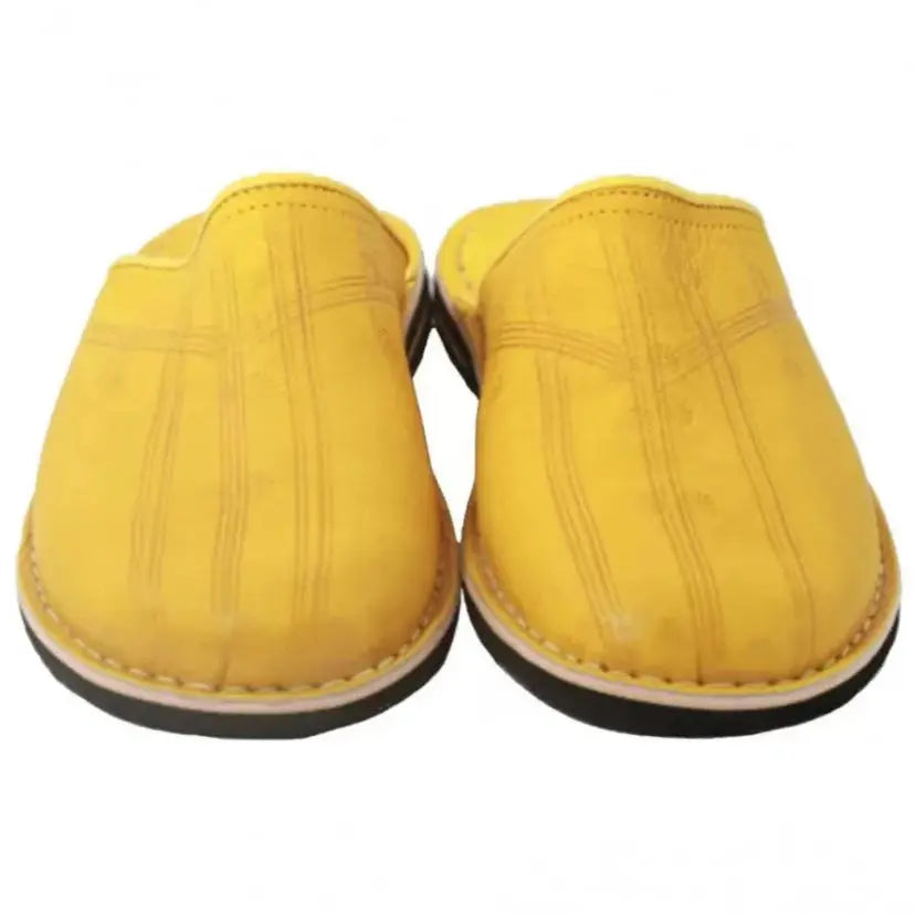 Biyadina Soft Leather Slippers Biyadina Store