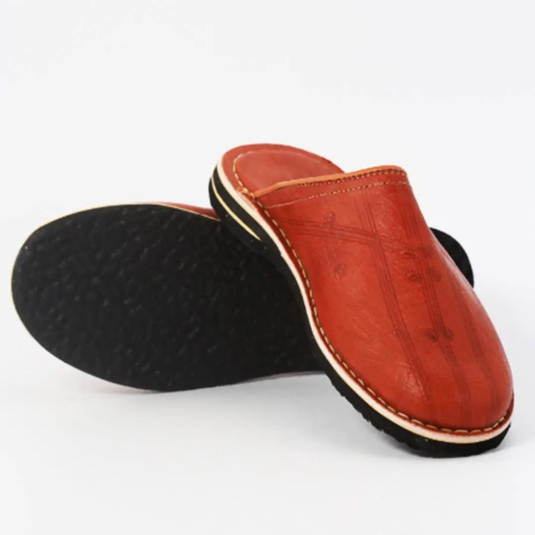 Biyadina Soft Leather Slippers Biyadina Store