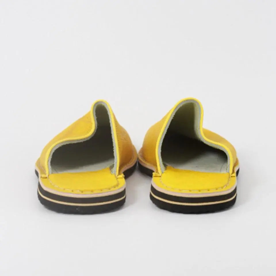 Biyadina Soft Leather Slippers Biyadina Store