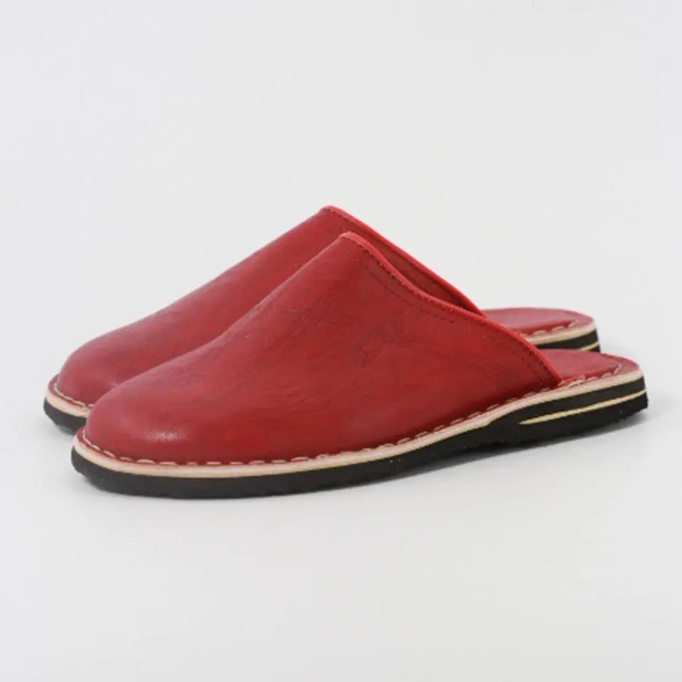 Biyadina Soft Leather Slippers Biyadina Store