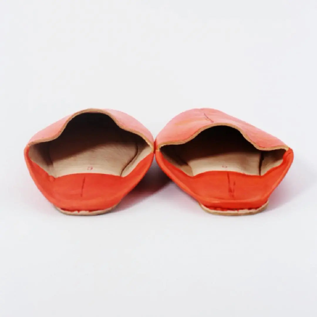 Biyadina Terracota Unisex Leather Slippers Biyadina Store