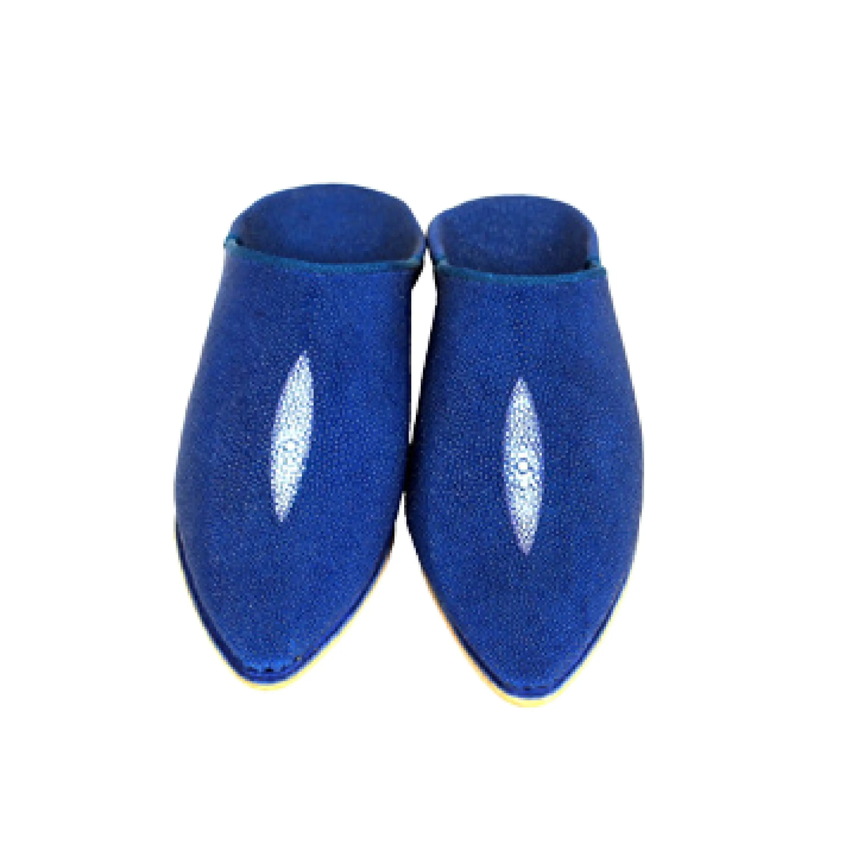 Biyadina Turquoise Stingray slippers Biyadina Store