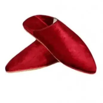 Biyadina Velvet Moroccan Slippers Biyadina Store