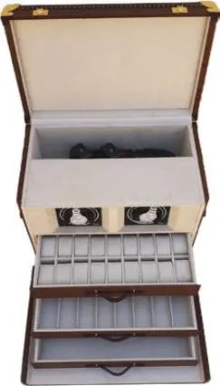 Biyadina WATCH TRUNK Ostrich leather Biyadina Store