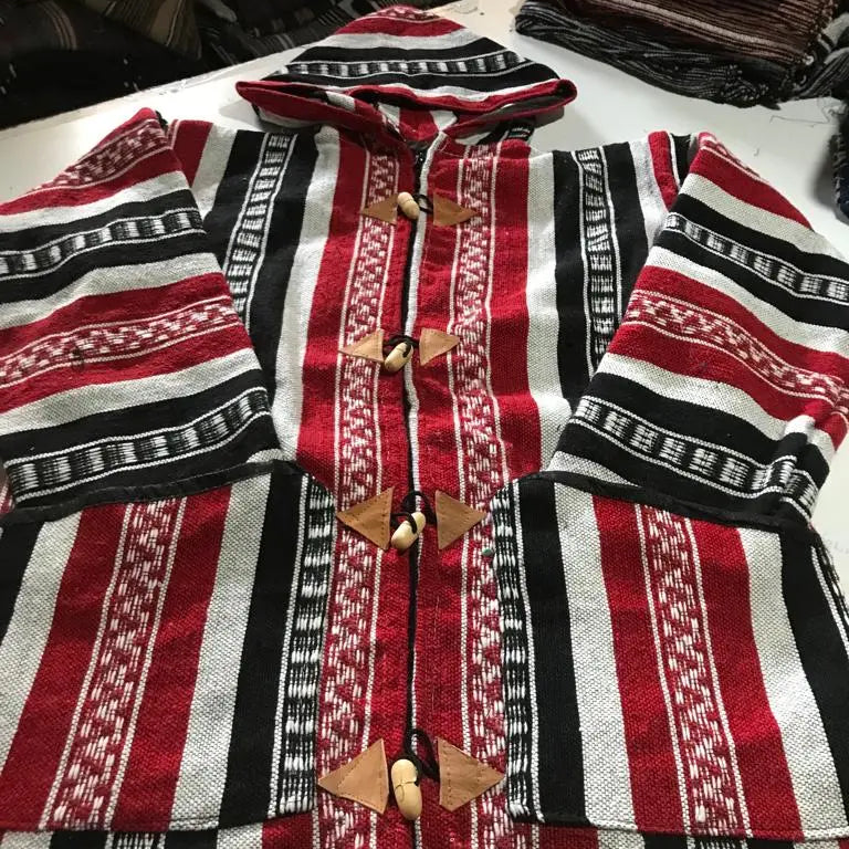 Biyadina Winter Morrocan Hooded Mini Djellaba | Traditional Coat | New Collection 2024 Biyadina Store