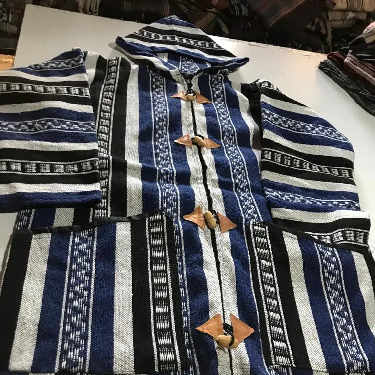 Biyadina Winter Morrocan Hooded Mini Djellaba | Traditional Coat | New Collection 2024 Biyadina Store