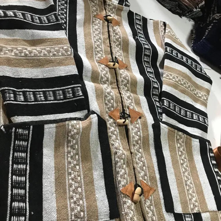 Biyadina Winter Morrocan Hooded Mini Djellaba | Traditional Coat | New Collection 2024 Biyadina Store