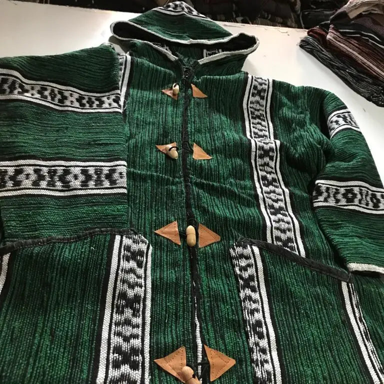 Biyadina Winter Morrocan Hooded Mini Djellaba | Traditional Coat | New Collection 2024 Biyadina Store