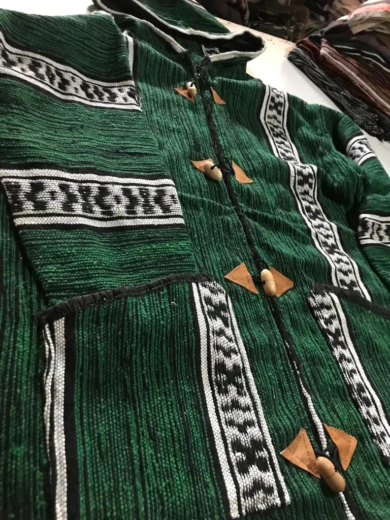 Biyadina Winter Morrocan Hooded Mini Djellaba | Traditional Coat | New Collection 2024 Biyadina Store