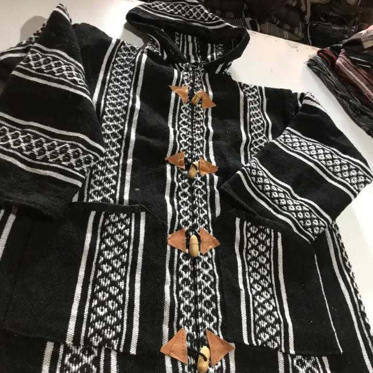 Biyadina Winter Morrocan Hooded Mini Djellaba | Traditional Coat | New Collection 2024 Biyadina Store